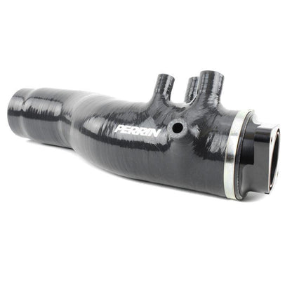 Perrin [15-21 WRX] Black 3in Turbo Inlet Hose w/ Nozzle | PSP-INT-424BK