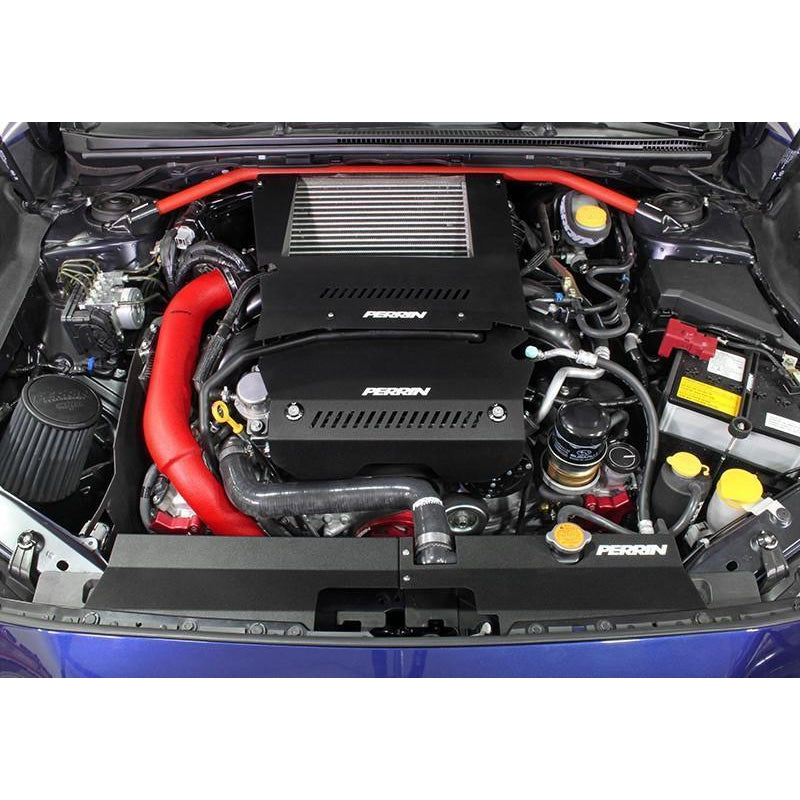Perrin [15-21 WRX] Charge Pipe Red | PSP-ITR-200RD