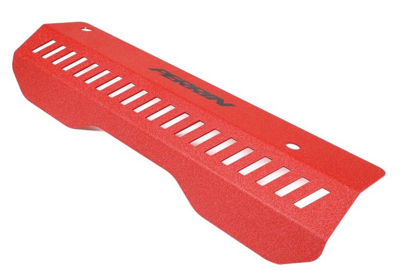 Perrin Performance [15-25 Subaru Impreza, 18-25 Crosstrek, 20-25 Legacy, 22-25 WRX and Outback] Pulley Cover | Short Version - Works w/AOS System - Red