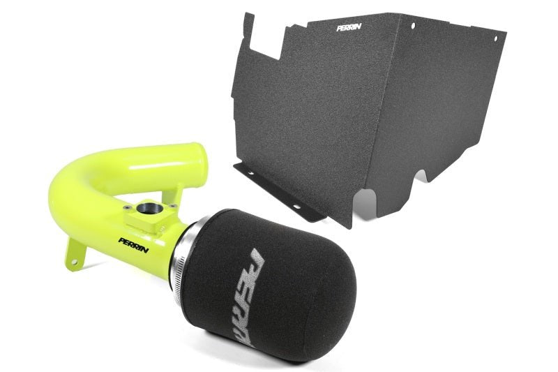 Perrin Performance [22-26 Subaru WRX] Cold Air Intake w/ Heatshield - Neon Yellow