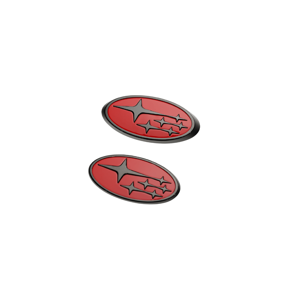 Racing Art [22-26 WRX] Aluminum Front + Rear Emblem Kit