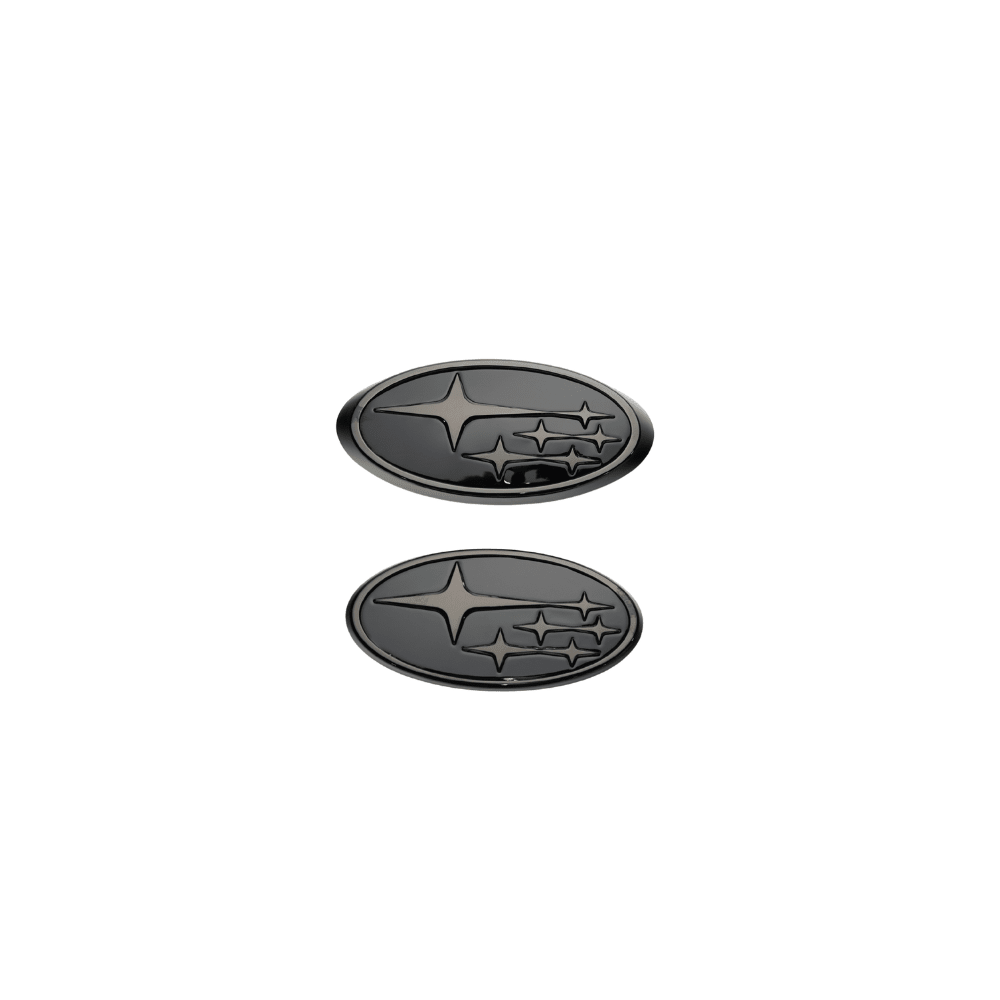 Racing Art [22-26 WRX] Aluminum Front + Rear Emblem Kit