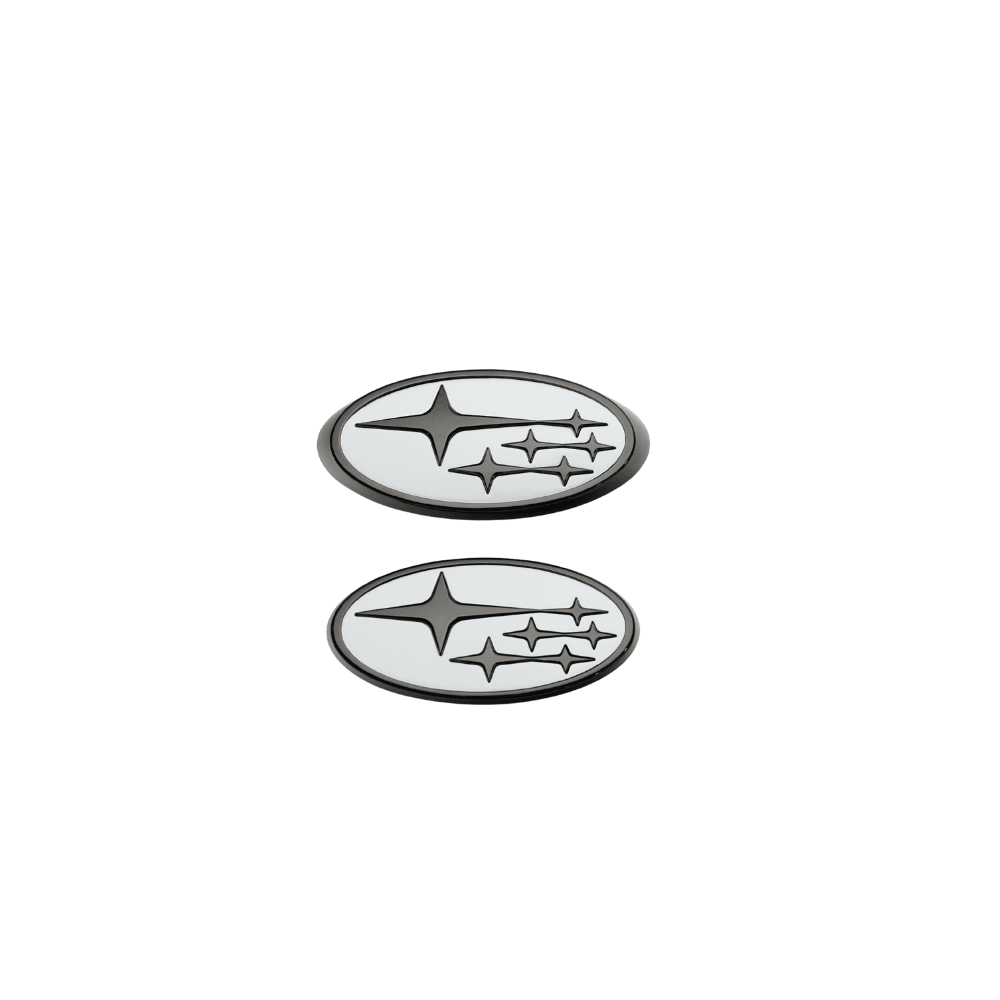 Racing Art [22-26 WRX] Aluminum Front + Rear Emblem Kit