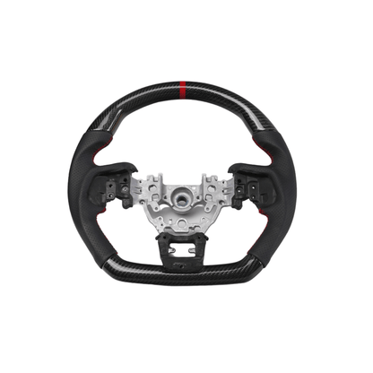 Racing Art [22-26 WRX] Carbon Fiber Steering Wheel - Leather / Suede