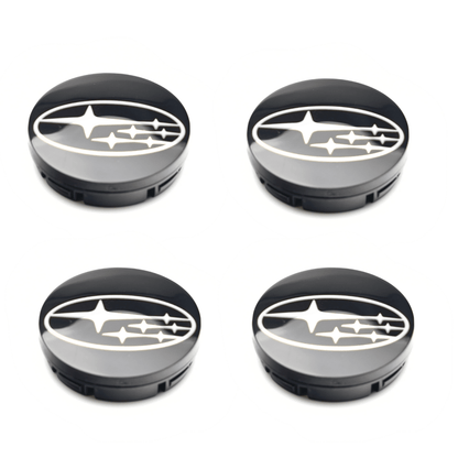 Racing Art [WRX/STI/BRZ] Factory Subaru Wheel Center Caps w/ Subaru Logo | Red, Blue, Neon Yellow, White