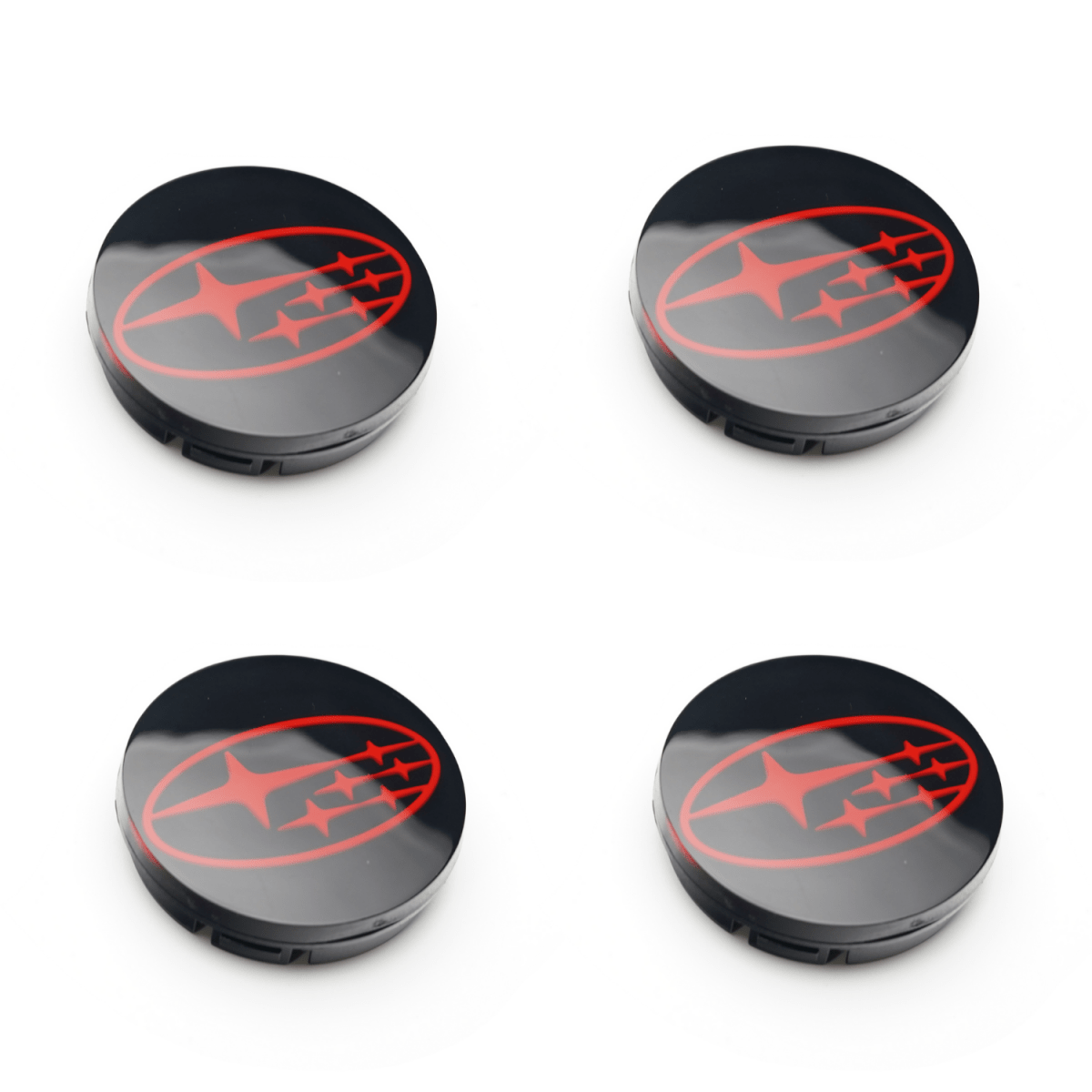 Racing Art [WRX/STI/BRZ] Factory Subaru Wheel Center Caps w/ Subaru Logo | Red, Blue, Neon Yellow, White