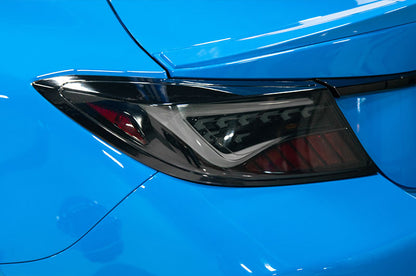 OLM "Scythe Style" LED Taillights (Smoke Lens/Black Base/White Bar) - 2022+ BRZ / GR86
