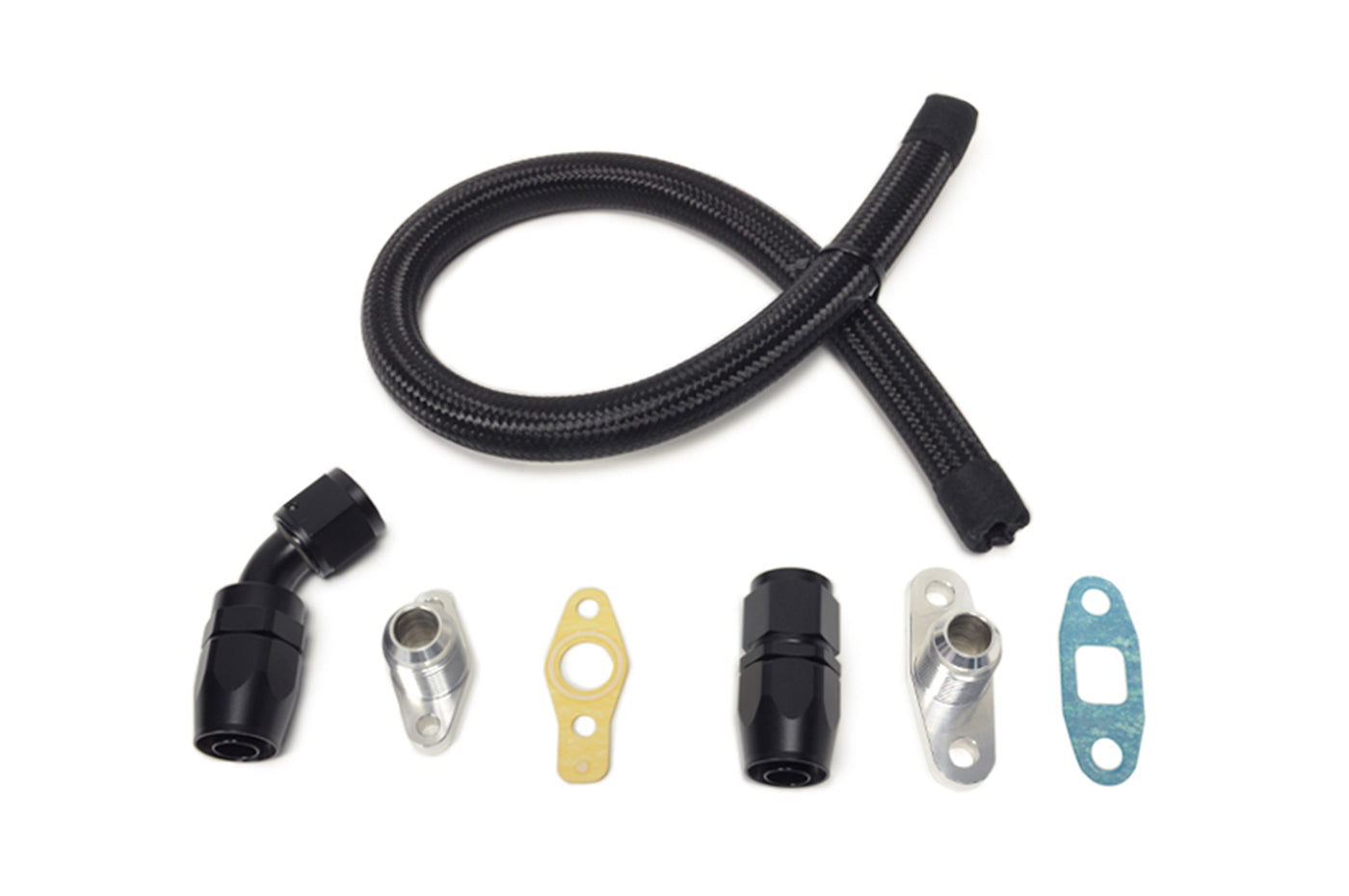 STM -10AN Turbo Oil Return Line Braided Nylon G-Series for DSM/Evo 7-9 (TORLB-G)