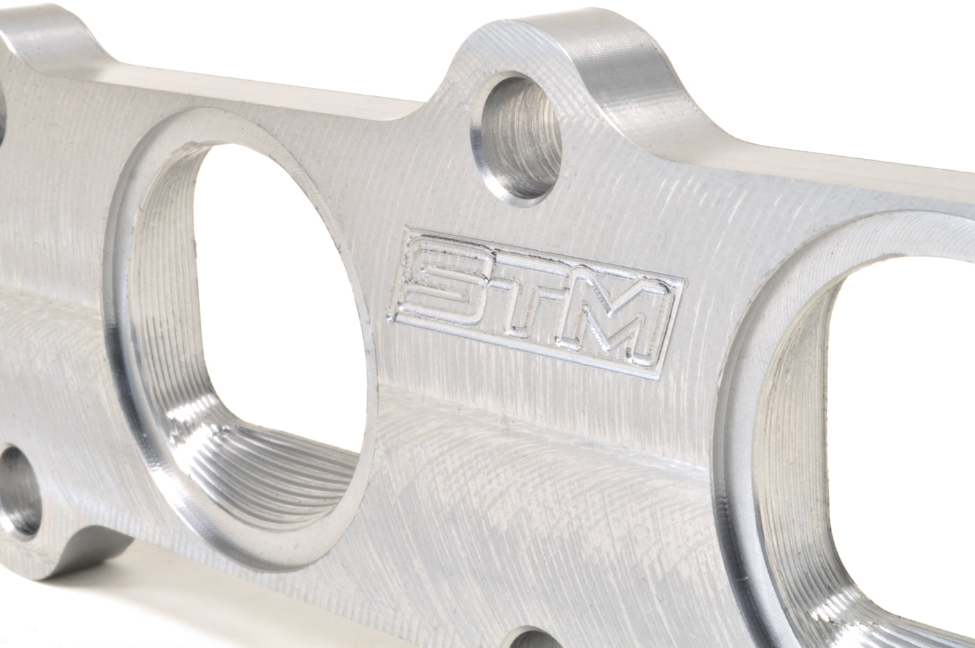 STM Mild Steel Exhaust Manifold Head Flange for 4B11 Evo X