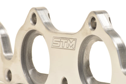 STM Mild Steel Exhaust Manifold Head Flange for 4G63 Evo/DSM