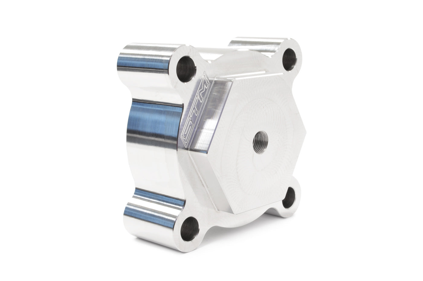 STM Billet Welding Purge Block for DSM Throttle Body Flange