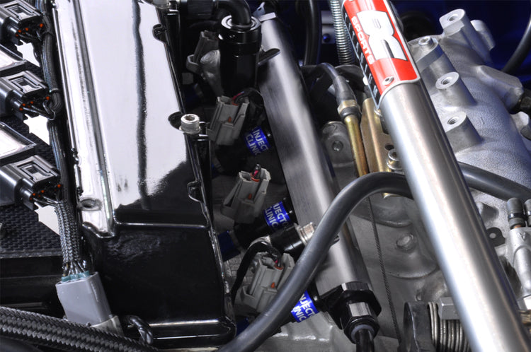 STM Fuel Rail - Black Evo 4/5/6/7/8/9