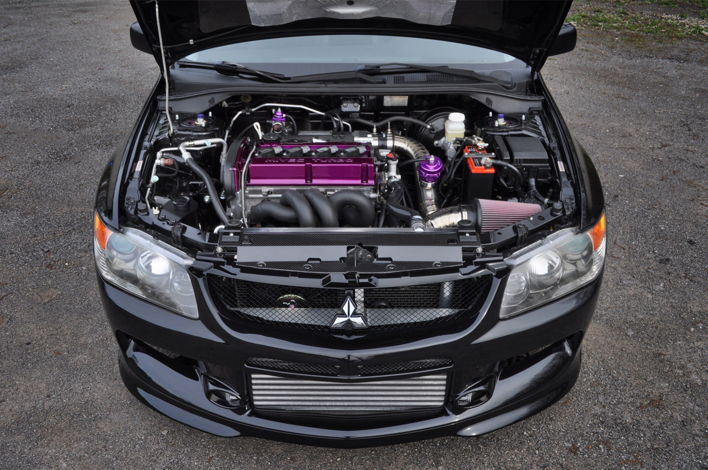 STM Evo 8/9 Carbon Fiber Radiator Shroud *Backorder ETA 01/22*
