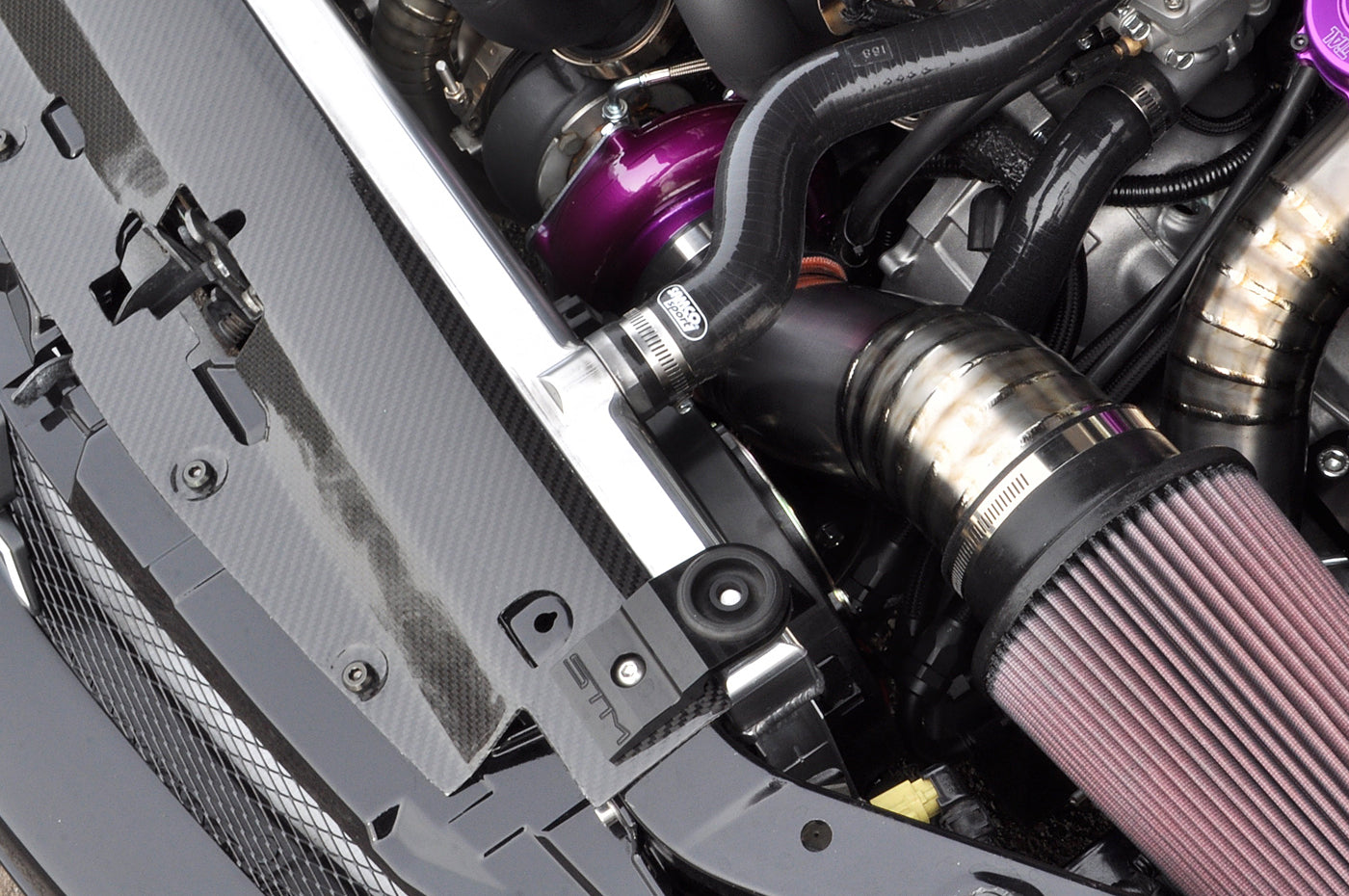 STM Evo 8/9 Carbon Fiber Radiator Shroud *Backorder ETA 01/22*