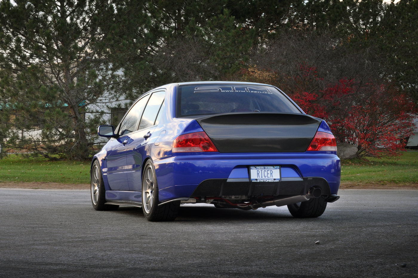 STM Evo 7/8/9 3" Titanium Cat-Back Exhaust