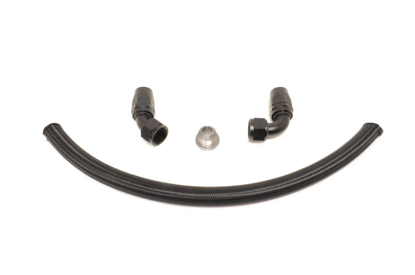STM Evo 7/8/9 -AN Lower Hose Kit for STM Billet Radiator