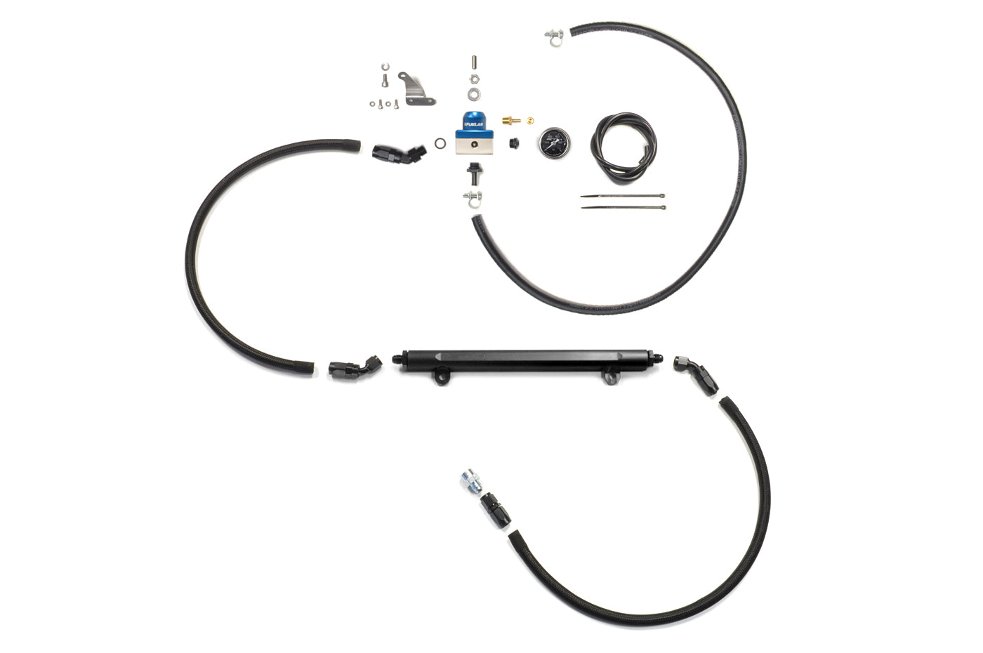 STM Fuel Feed and Return Kit with Rail for Evo 8/9 (FFRR)