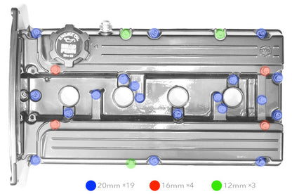 STM Stainless Valve Cover Bolt Kit - Evo 8/9