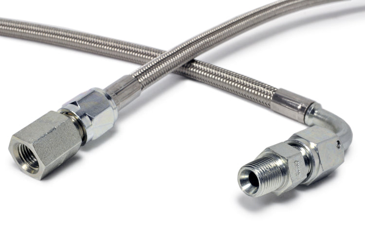 STM Remote Oil Pressure Line Kit (Back of Block) - Evo 8/9/X