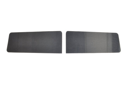 STM Carbon Fiber Front Bumper Shutters - Evo 9