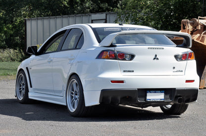 STM Evo X Titanium Single Exit Cat-Back Exhaust