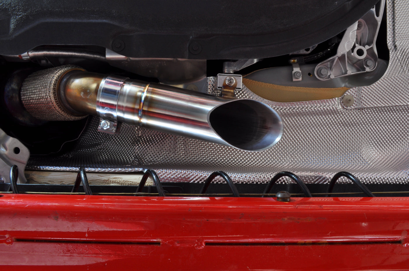 STM MKV 2020+ Supra Exhaust Turn Down