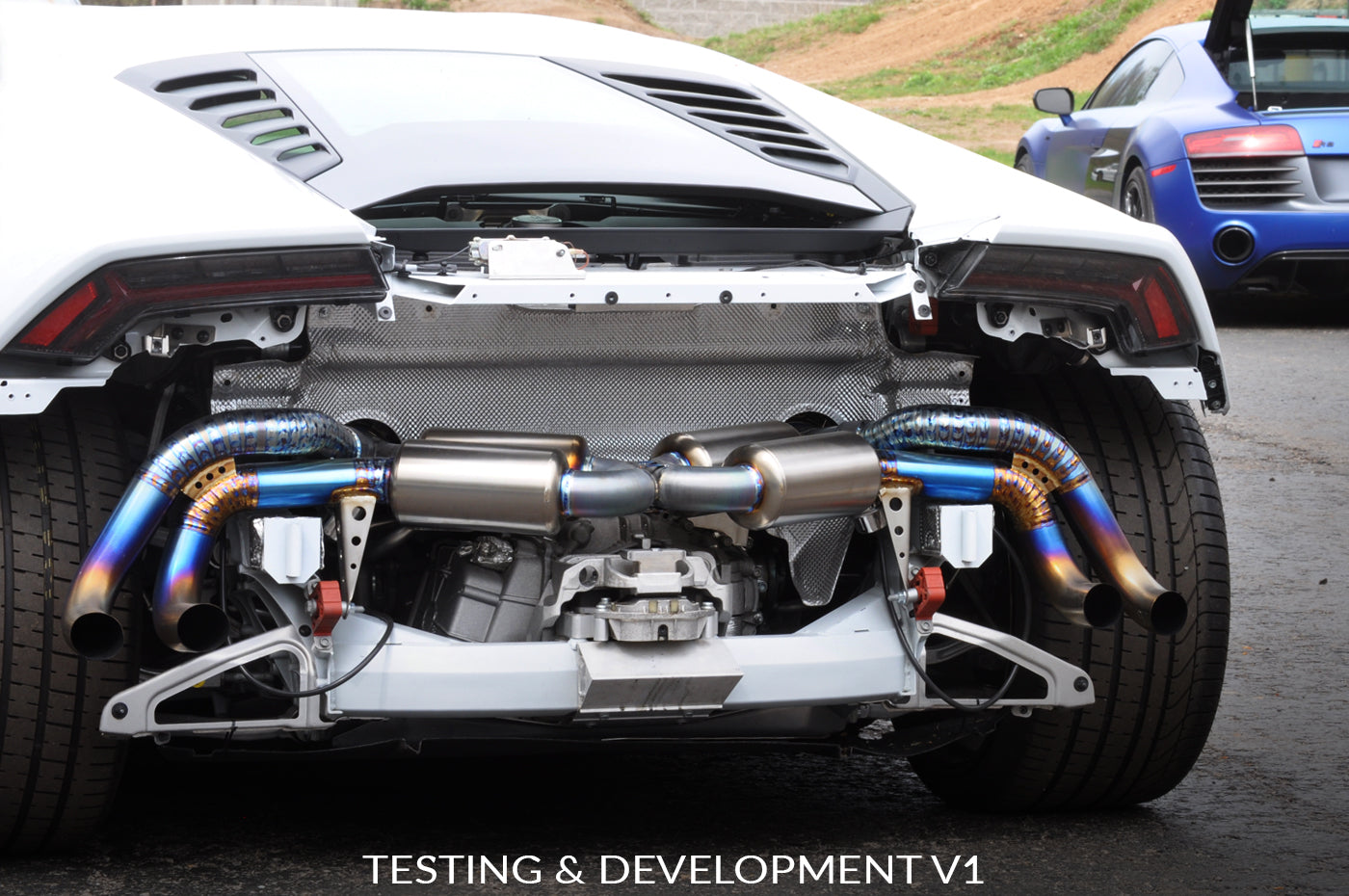 STM Lamborghini Huracan Titanium Exhaust