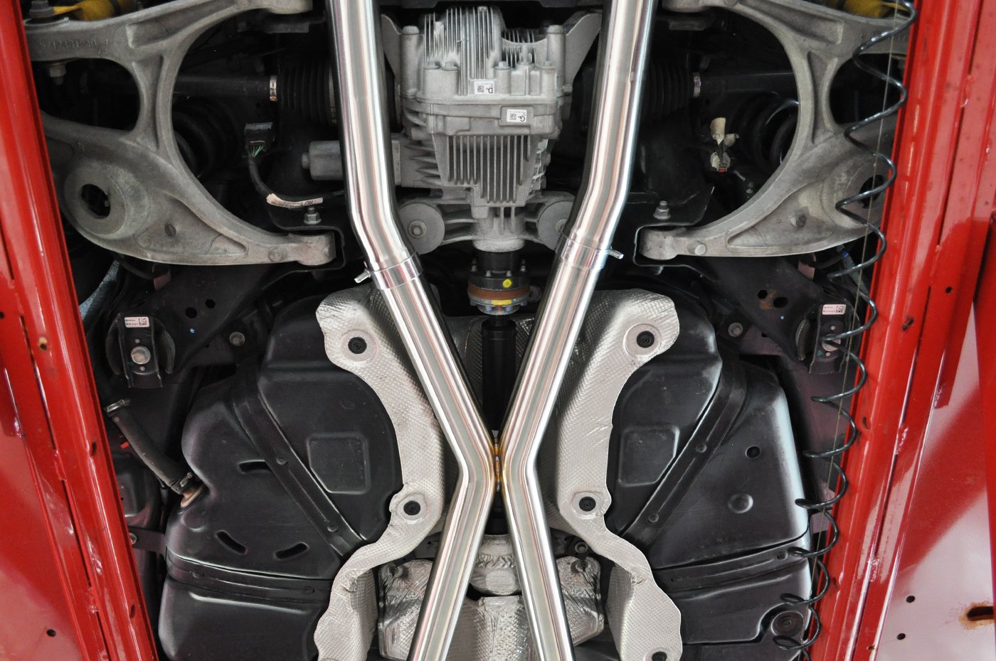 STM Stainless Cat-Back Exhaust for 2018+Jeep Trackhawk