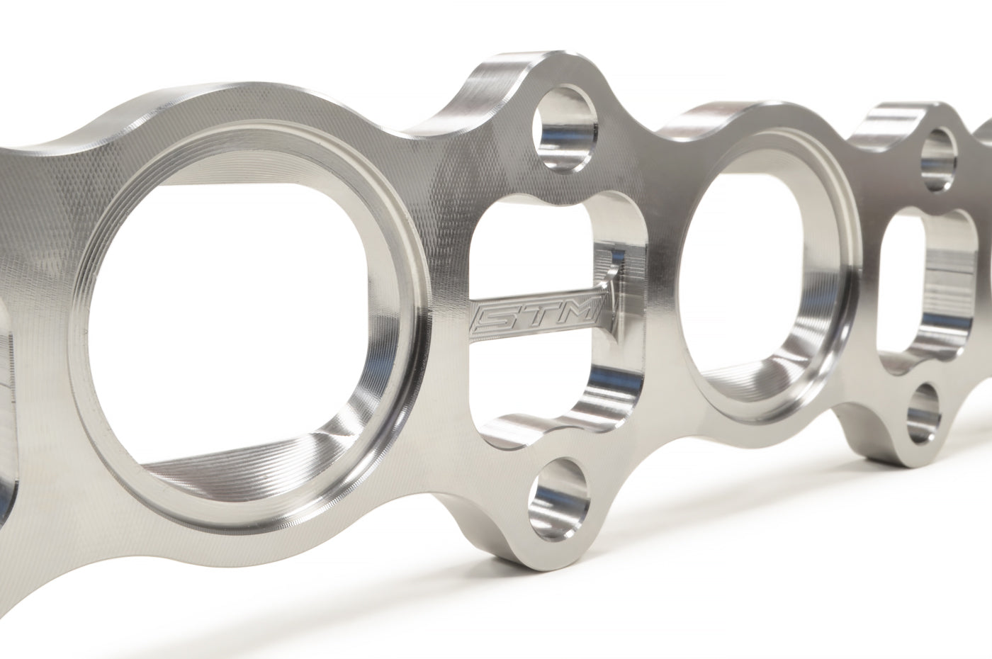 STM Stainless Steel Exhaust Manifold Head Flange for 4B11 Evo X