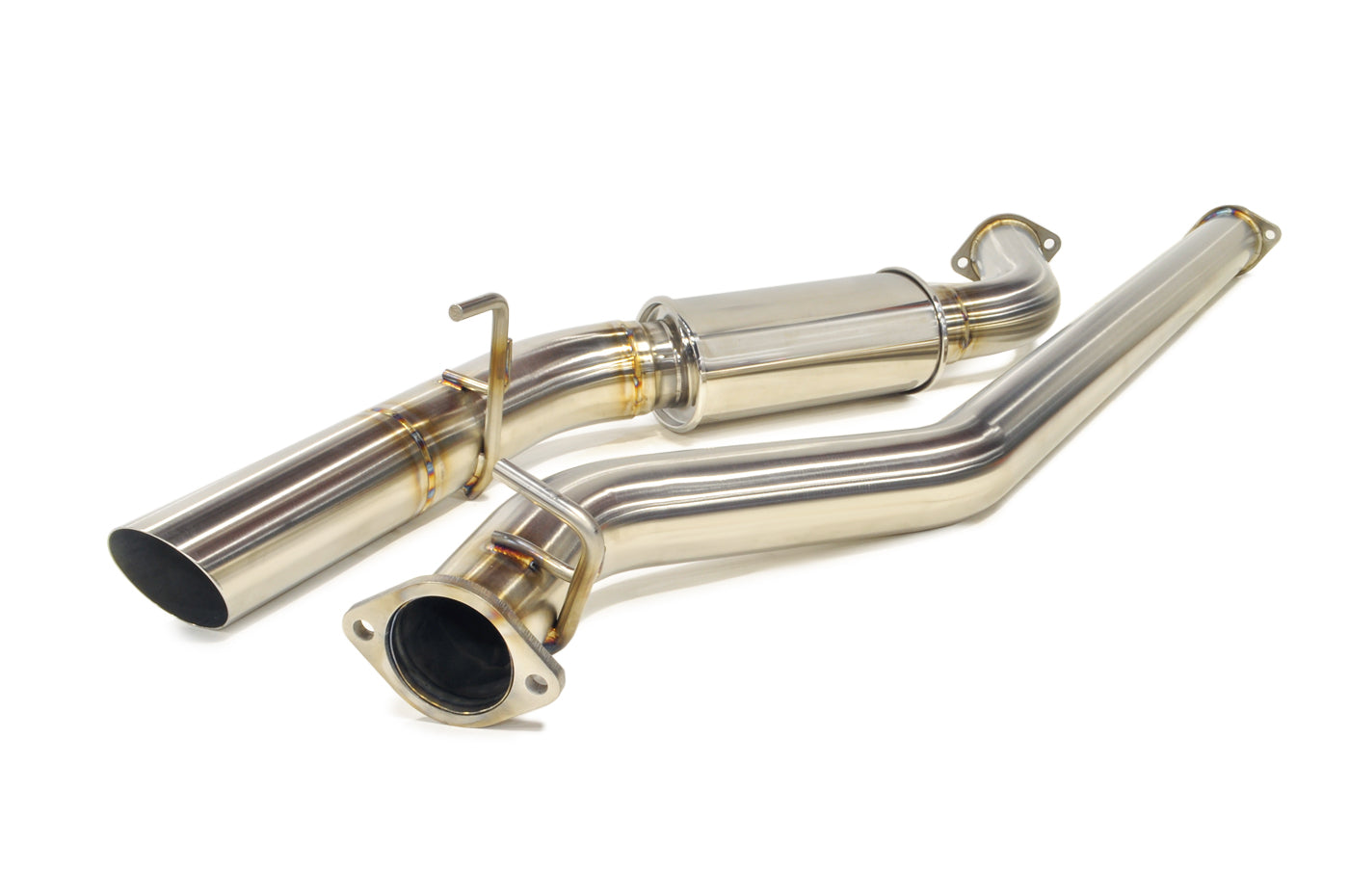 STM Stainless Single Exit Cat-Back Exhaust for 2022+ WRX