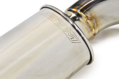 STM Stainless Single Exit Cat-Back Exhaust for 2022+ WRX