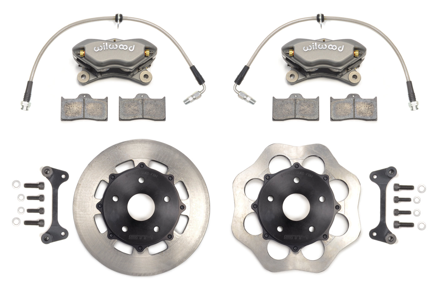 STM Lightweight Front Drag Brake Kit for 2005-2021 WRX/STi