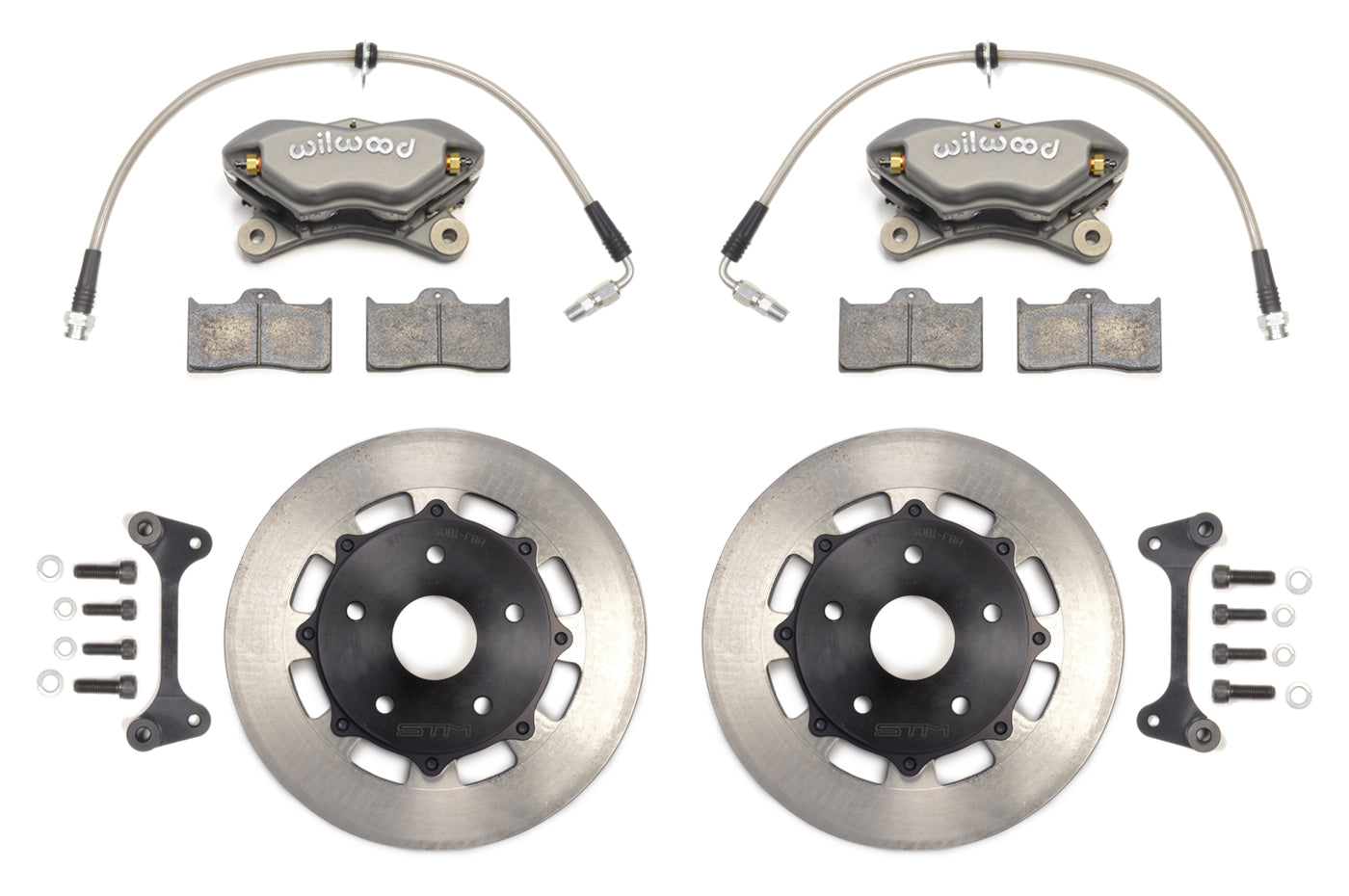 STM Lightweight Front Drag Brake Kit for 2005-2021 WRX/STi