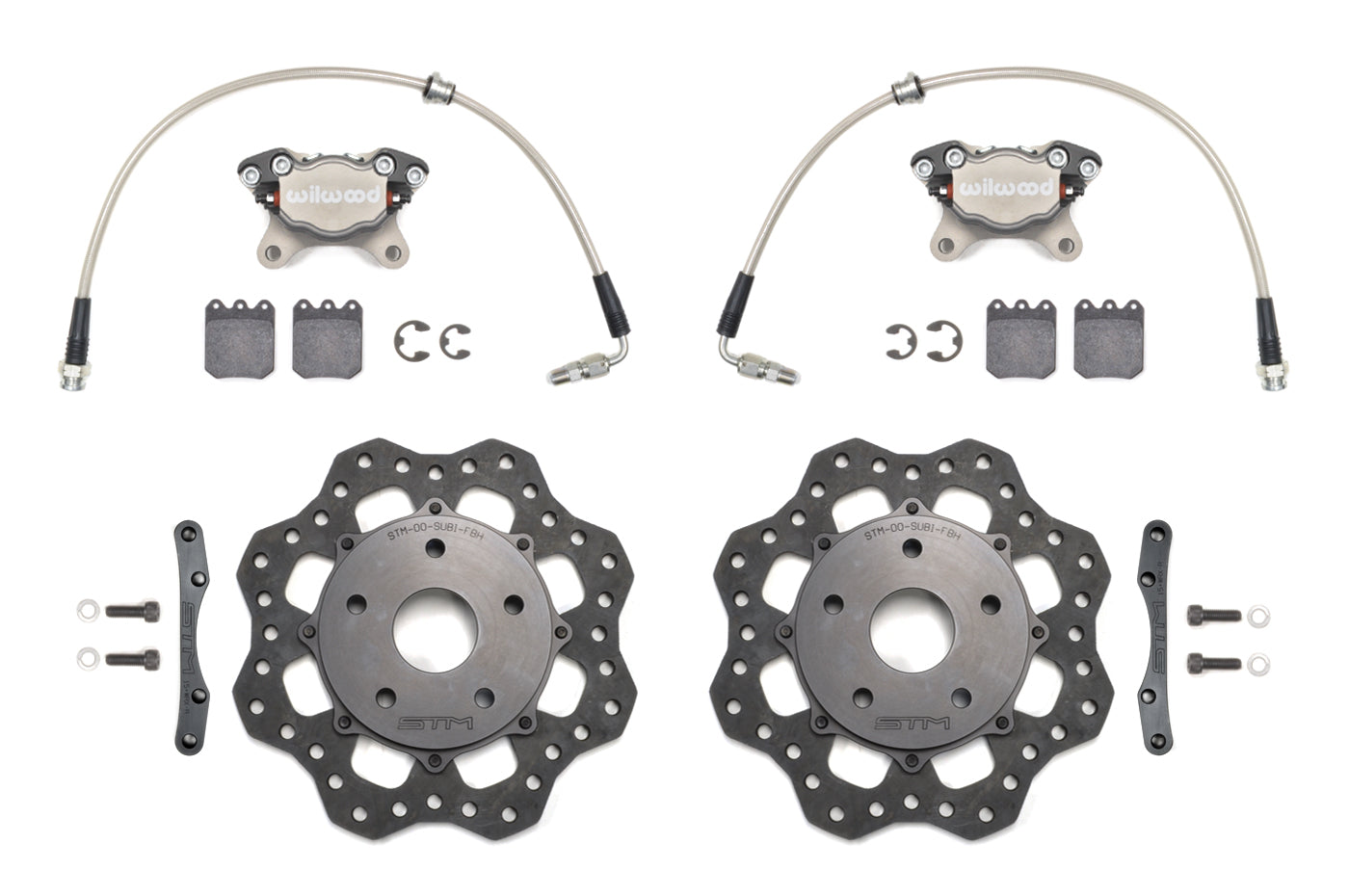 STM Lightweight Rear Drag Brake Kit for 15-21 WRX/05-21 STi
