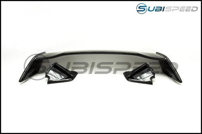 OLM STI Style Paint Matched Spoiler - Crystal Black Silica / Raven - 2015-2021 Subaru WRX / STI