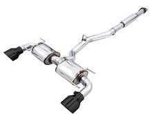 AWE Tuning Subaru BRZ/ Toyota GR86/ Toyota 86 Touring Edition Cat-Back Exhaust- Diamond Black Tips