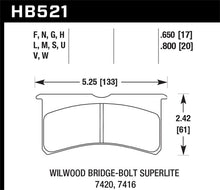 Hawk Wilwood Superlite DTC-70 Race Brake Pads