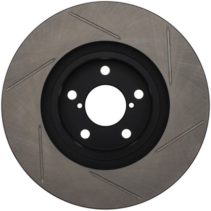 StopTech Power Slot 00-05 Legacy / 7/98-08 Impreza Front Right SportStop Slotted Rotor