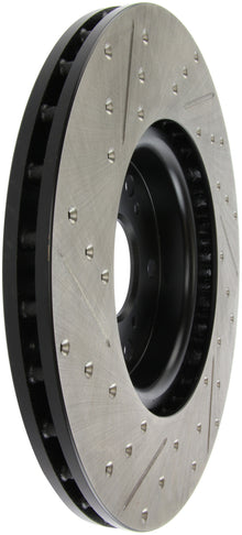 StopTech 04-08 Acura TL (Brembo Caliber) SportStop Slotted &amp; Drilled Left Front Rotor