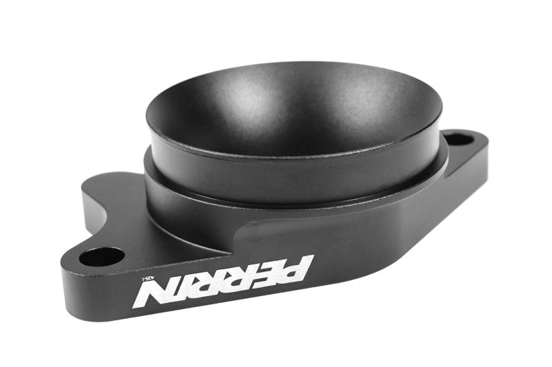 PERRIN 22-26 Subaru WRX / 20-25 LGT & OBXT Turbo Inlet Hose w/Turbo Adapter Flange (Long) - Red