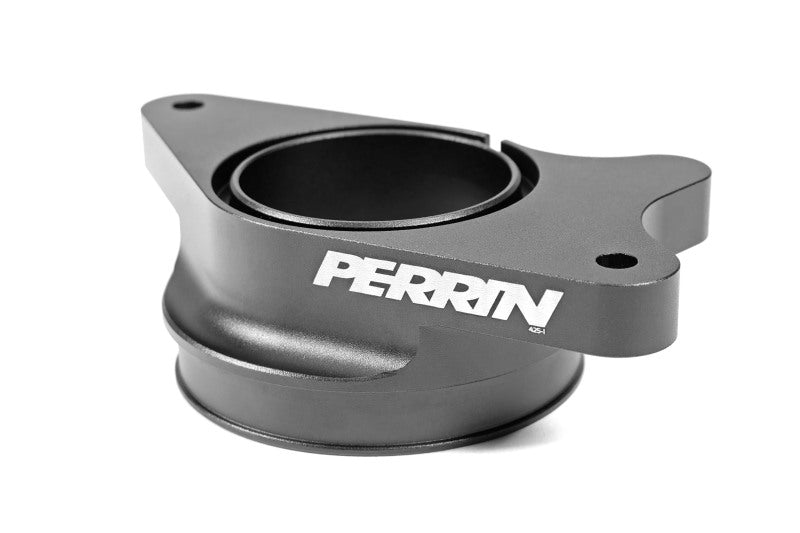 PERRIN 22-26 Subaru WRX / 20-25 LGT & OBXT Turbo Inlet Hose w/Turbo Adapter Flange (Short) - Red