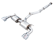 AWE Tuning Subaru BRZ/ Toyota GR86/ Toyota 86 Touring Edition Cat-Back Exhaust- Chrome Silver Tips