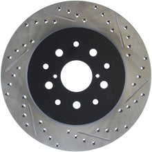 StopTech 5/93-98 Toyota Supra Left Rear Slotted & Drilled Rotor