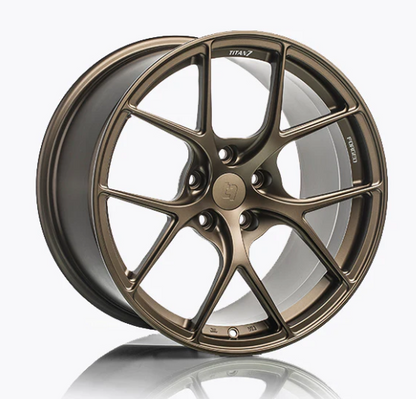 T-S5 FORGED SPLIT 5 SPOKE JDM KDM 19x9.5 +40 5x114.3